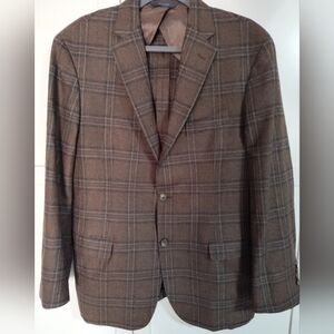 Brooks Brothers 1818 Milano Fit Sport Coat Blazer Mens Wool Jacket 44R Unworn